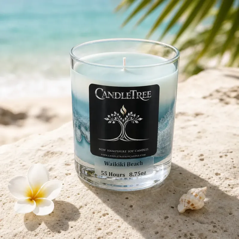 Waikiki Beach Hand-Poured Soy Candle