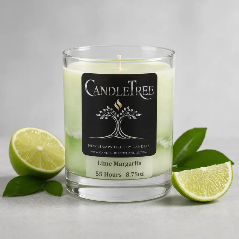 Lime Margarita Hand-Poured Soy Candle