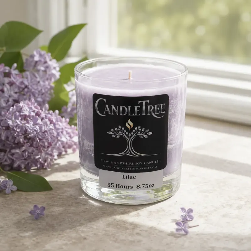 Lilac Hand-Poured Soy Candle