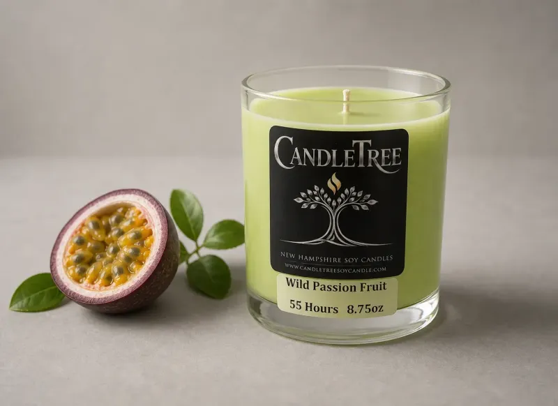 Wild Passion Fruit Hand-Poured Soy Candle