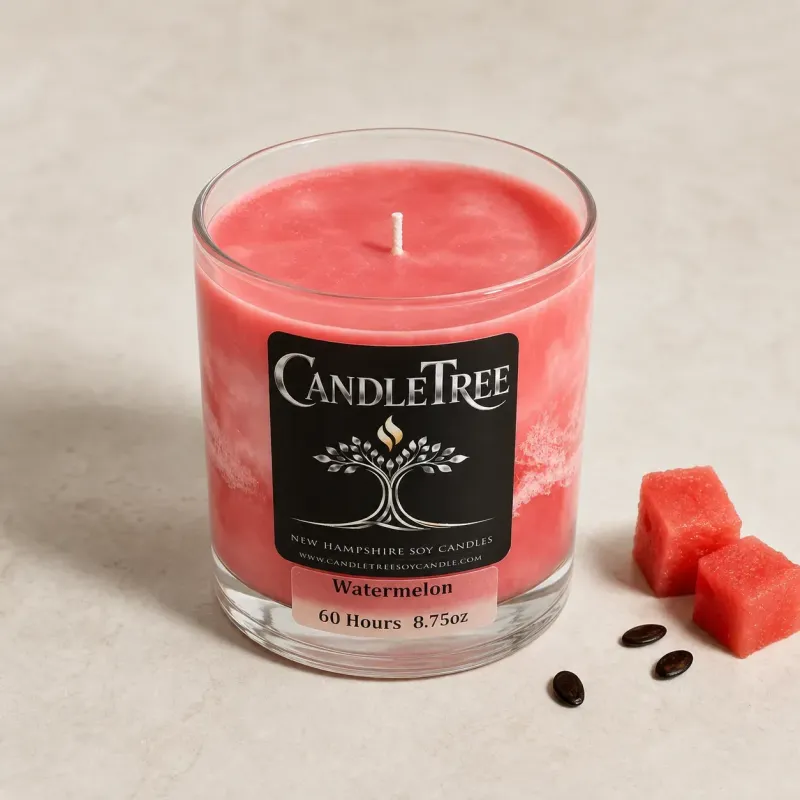 Watermelon Hand-Poured Soy Candle