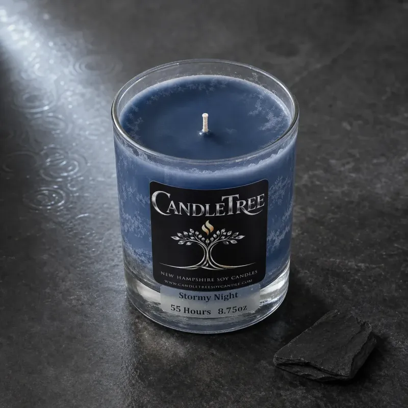 Stormy Night Hand-Poured Soy Candle