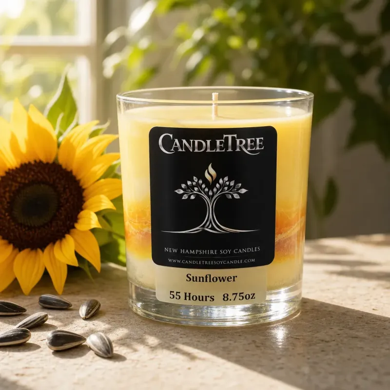 Sunflower Hand-Poured Soy Candle