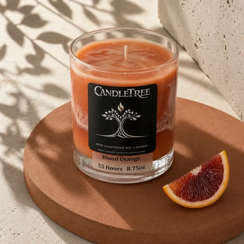Blood Orange Hand-Poured Soy Candle