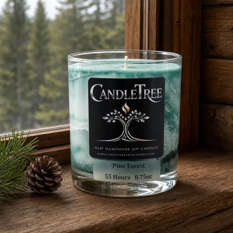 Pine Forest Hand-Poured Soy Candle
