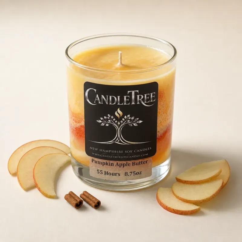 Pumpkin Apple Butter Hand-Poured Soy Candle