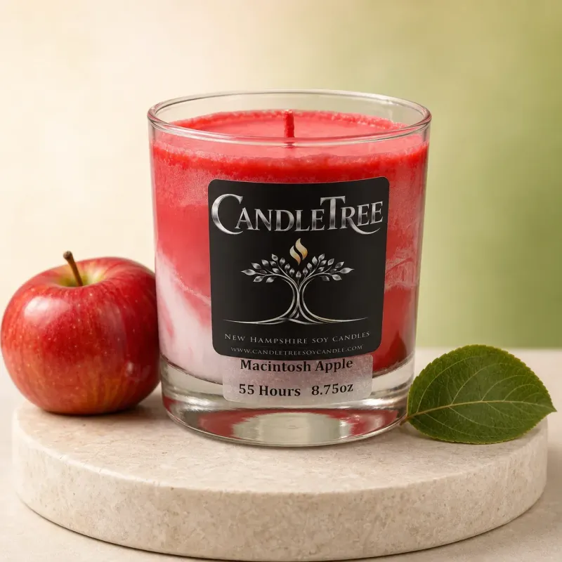 Macintosh Apple Hand-Poured Soy Candle