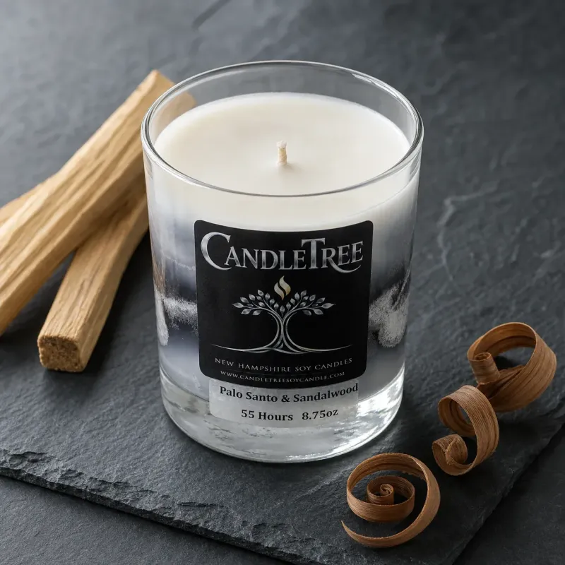 Palo Santo & Sandalwood Hand-Poured Soy Candle