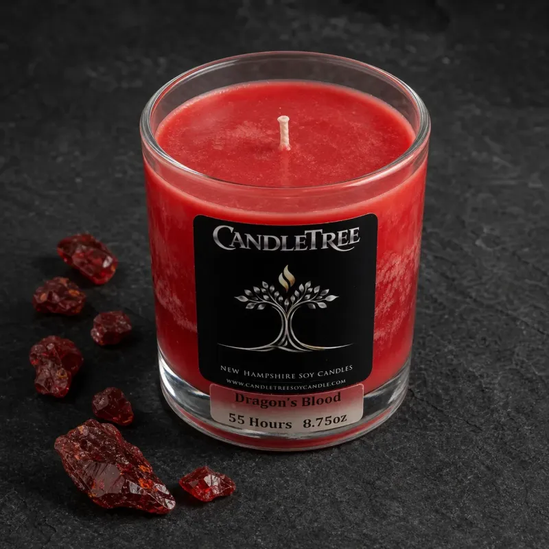 Dragon's Blood Hand-Poured Soy Candle