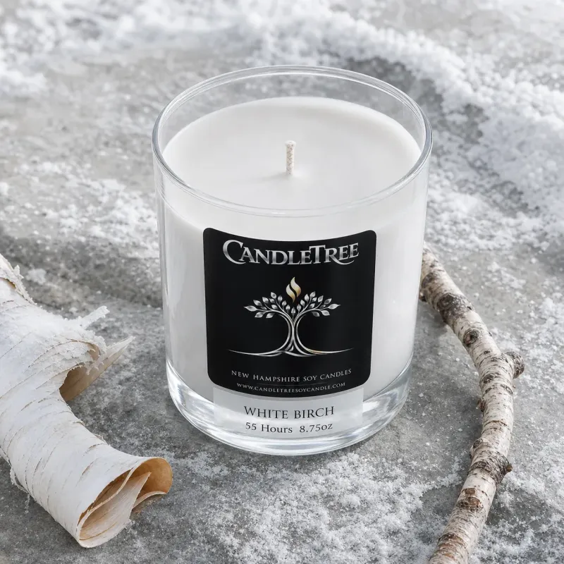 White Birch Hand-Poured Soy Candle