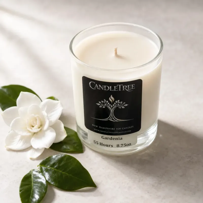 Gardenia Hand-Poured Soy Candle