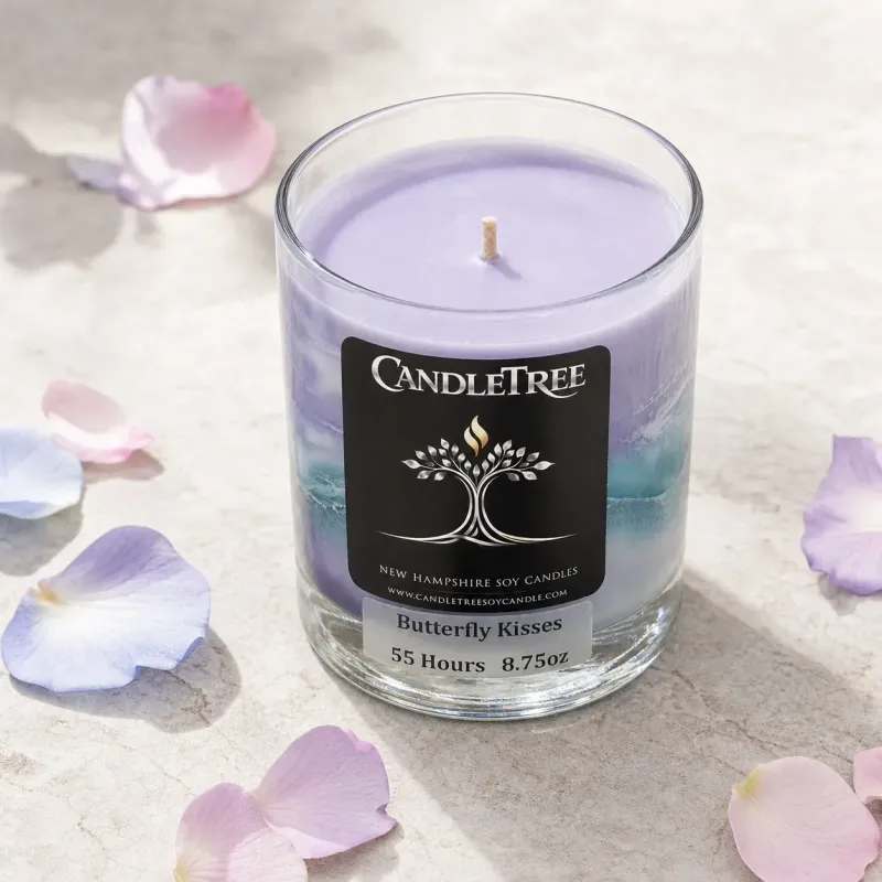 Butterfly Kisses Hand-Poured Soy Candle