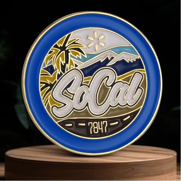 1-1/2" Economy Soft Enamel Pin