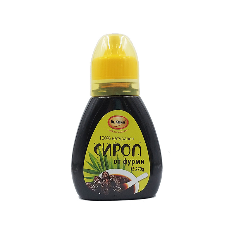 Сироп от фурми, натурален подсладител, Др. Кескин, 270 гр.