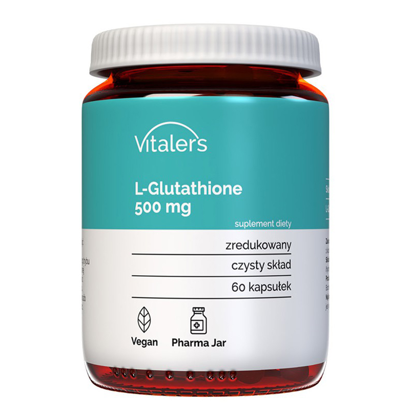 L-Глутатион 500 mg Хранителна добавка, 60 капсули