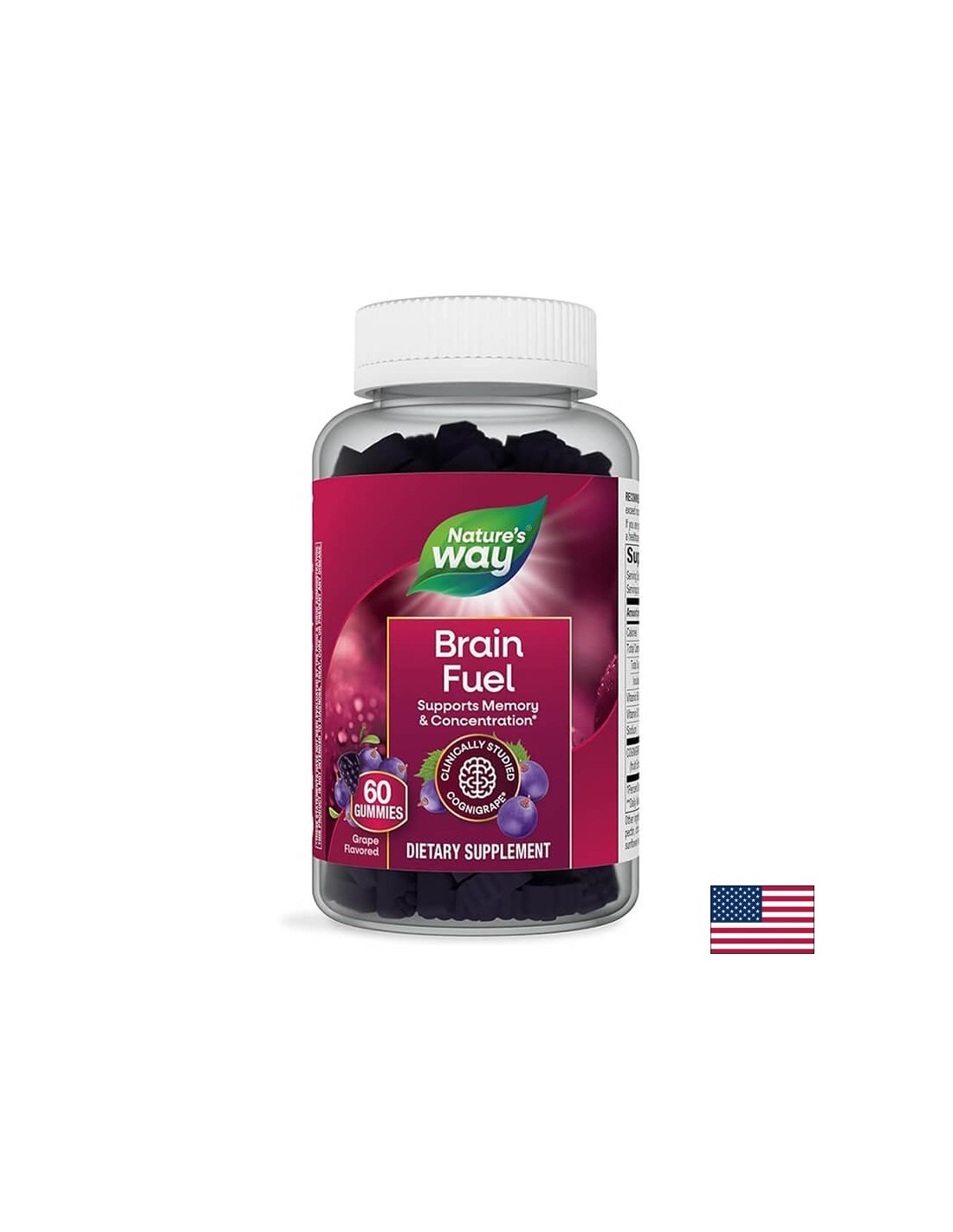 Brain Fuel (Формула за памет и концентрация) х 60 желирани таблетки