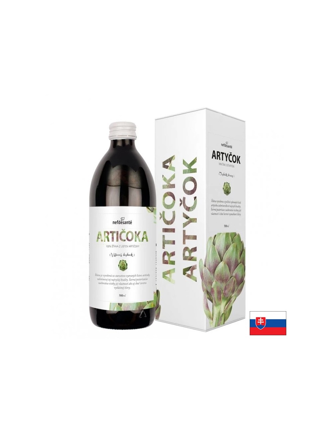 Сок от артишок за жлъчката и черния дроб 500 ml