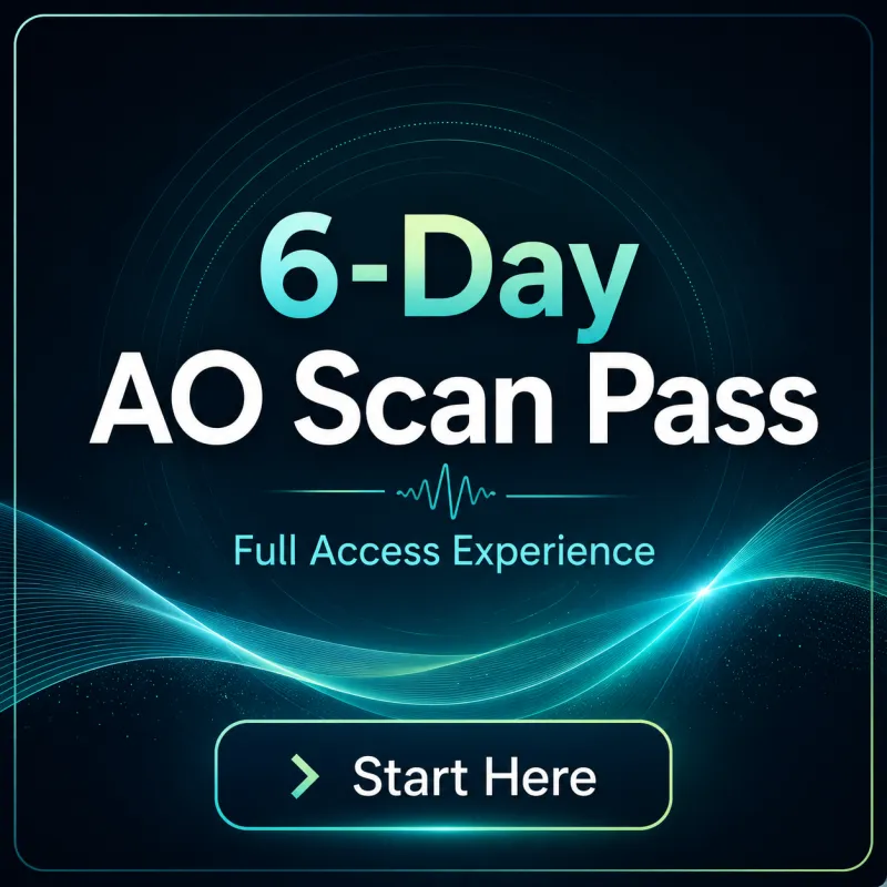 6-Day AO Scan Full Access Pass: $77