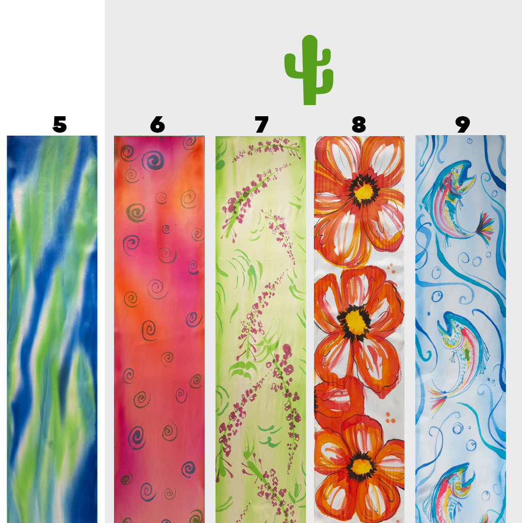 Paint A Scarf Premium @ Artzy Junkin Studio, Soldotna, AK