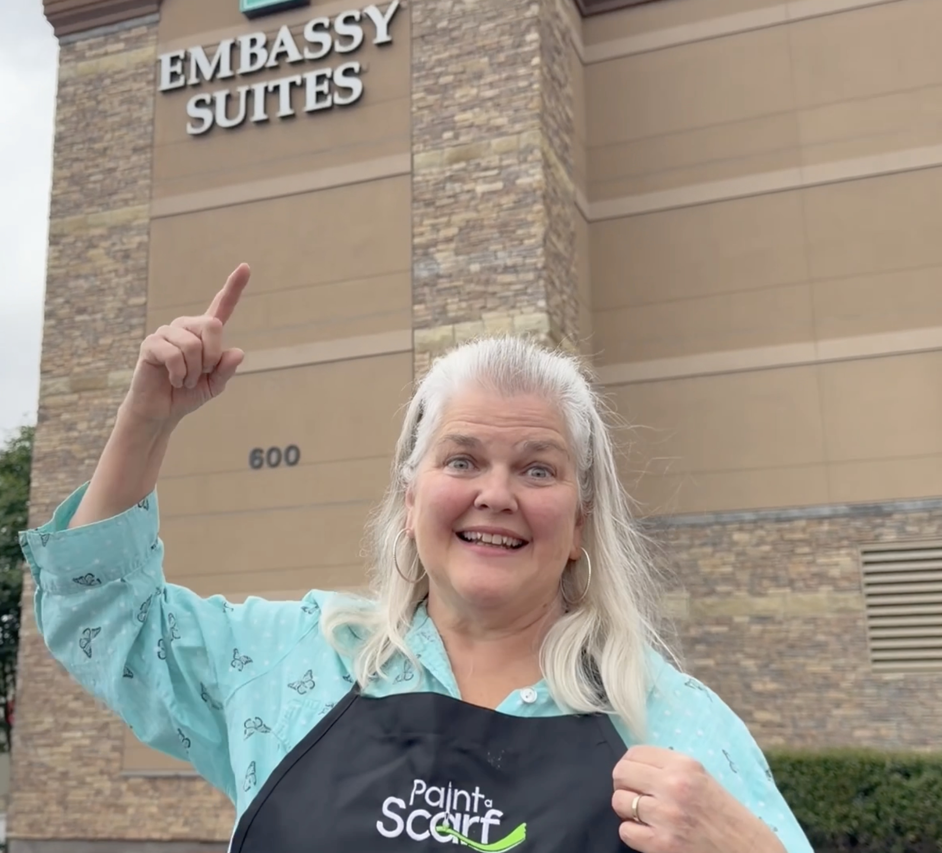 Paint A Scarf at Embassy Suites, Anchorage, AK