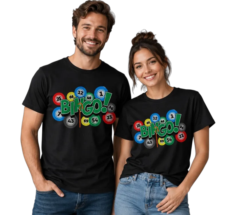 Bingo Splatter V neck