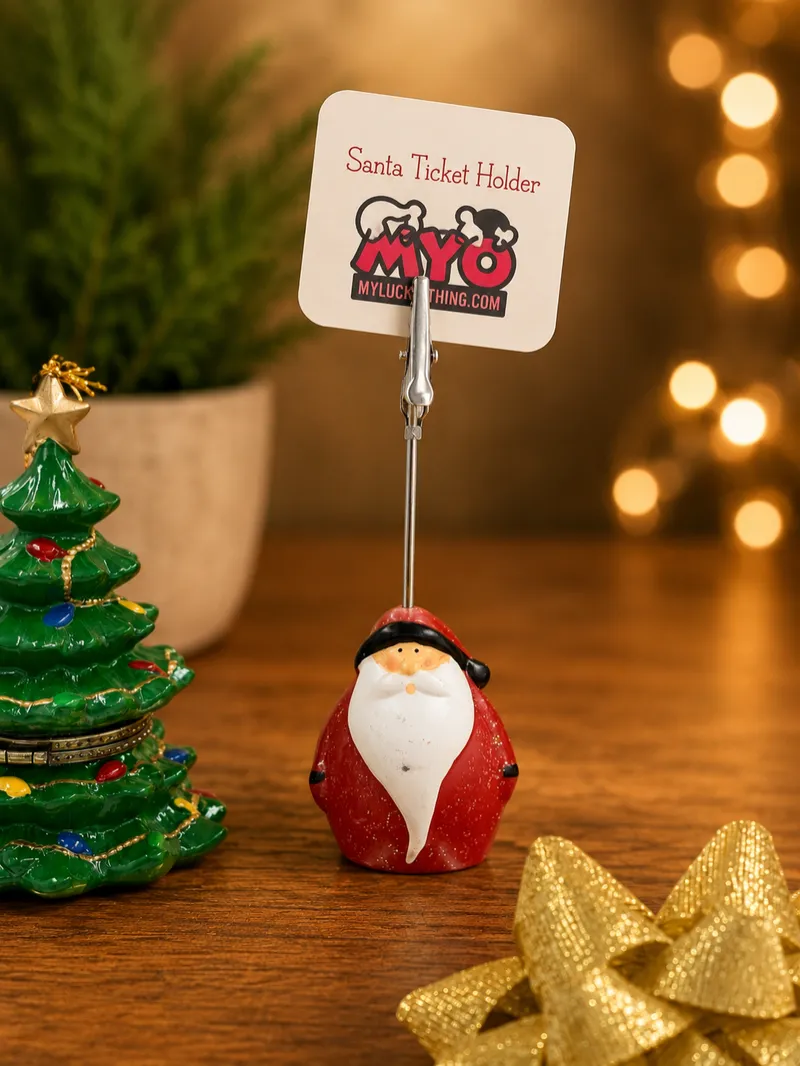 Christmas ticket holder