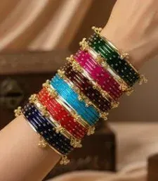 Handcrafted Glass Bangles for Women & Girls
