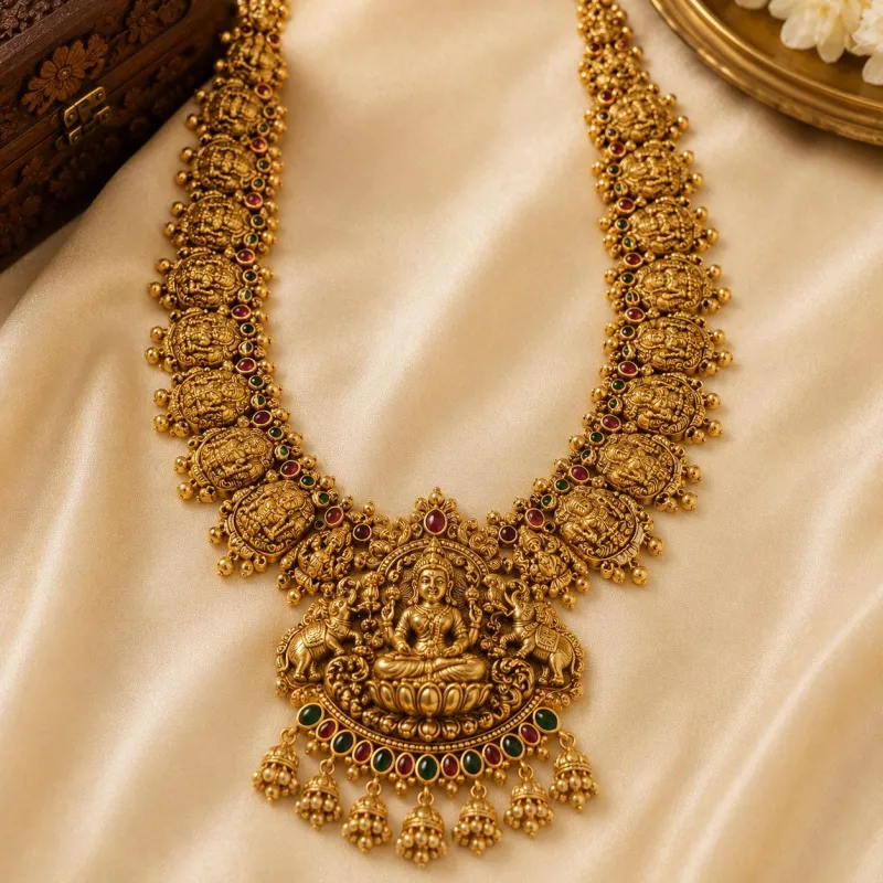 Premium Temple Jewelry Haram
