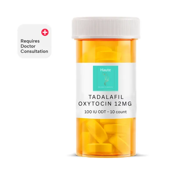 Tadalafil/Oxytocin 12mg/100 IU ODT - 10 Count
