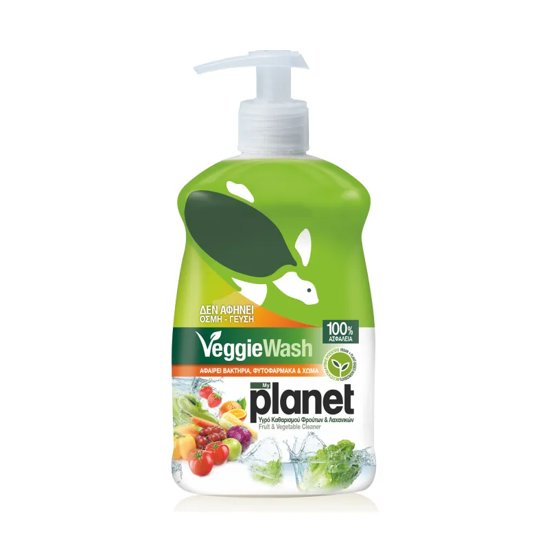 Гель для Миття Овочів та Фруктів без Запаху, Veggie Wash MY PLANET 