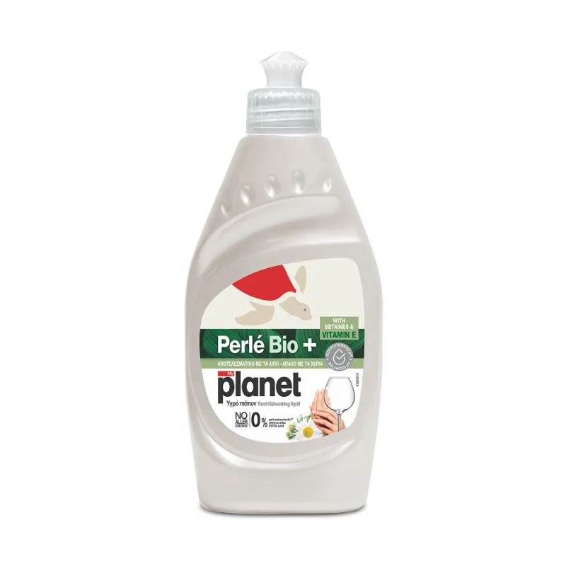 Гель для  миття посуду з доглядом для рук, Perle Bio+ MY PLANET 