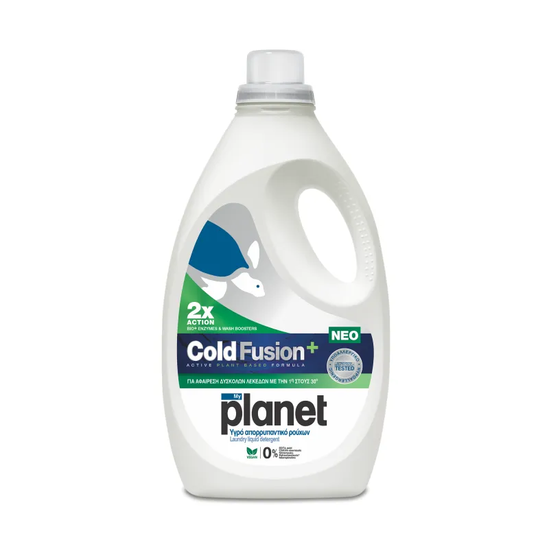 Гель для прання з ензимами, Cold Fusion + MY PLANET 
