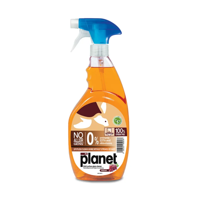 Спрей для очищення скла з оцтом, Vinegar MY PLANET,  1000 мл