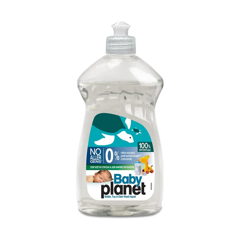 Гель для миття дитячого посуду та іграшок BABY PLANET, 425 мл
