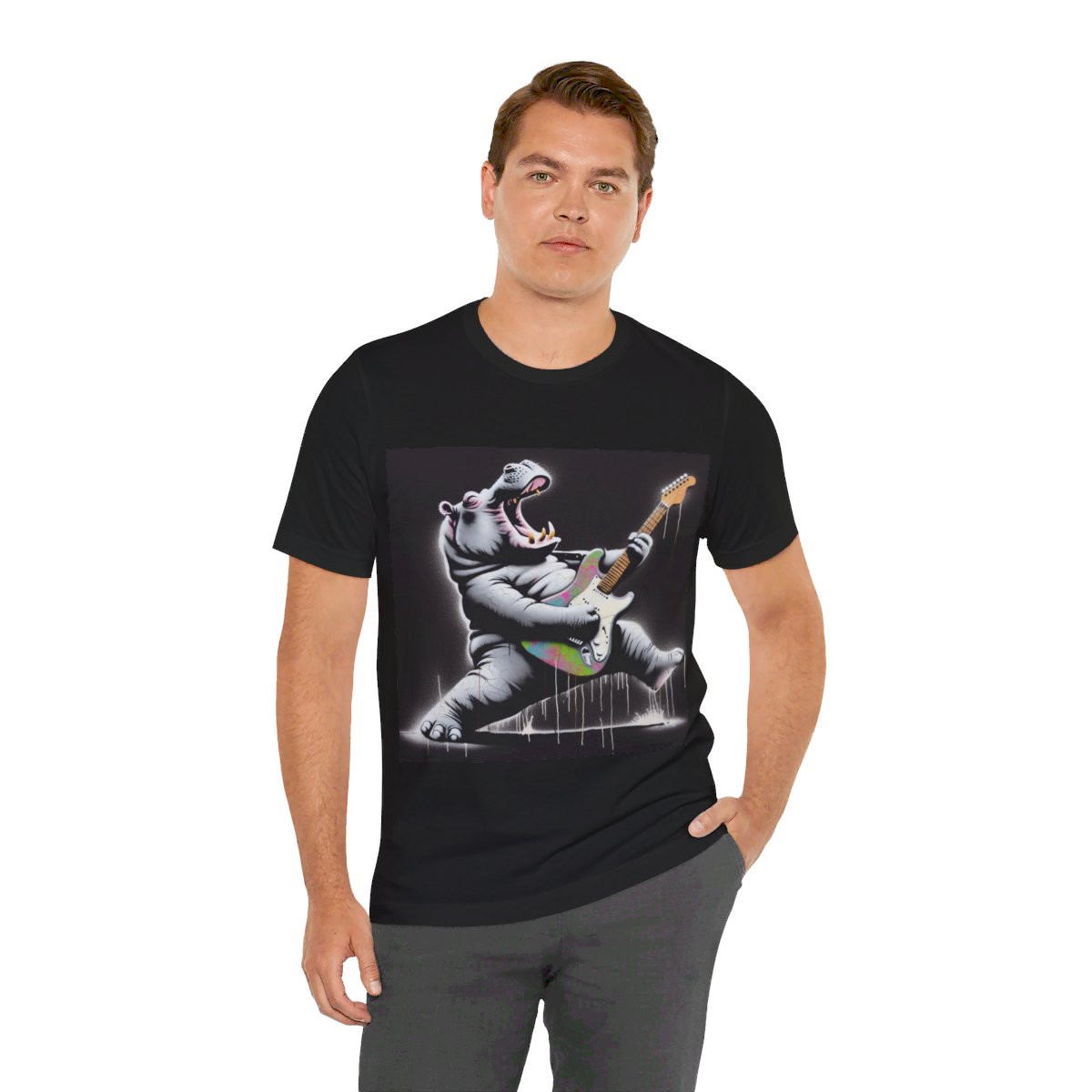 A Rockin' Hippo Rock n' Roar - Tee