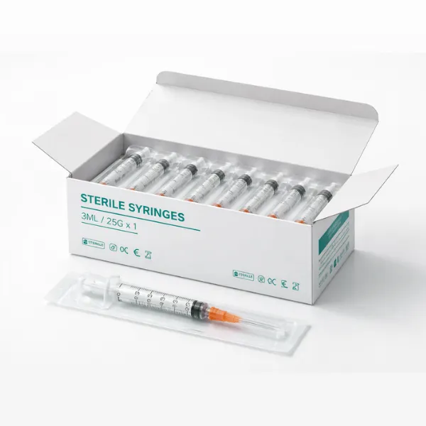 Box of 100 syringes