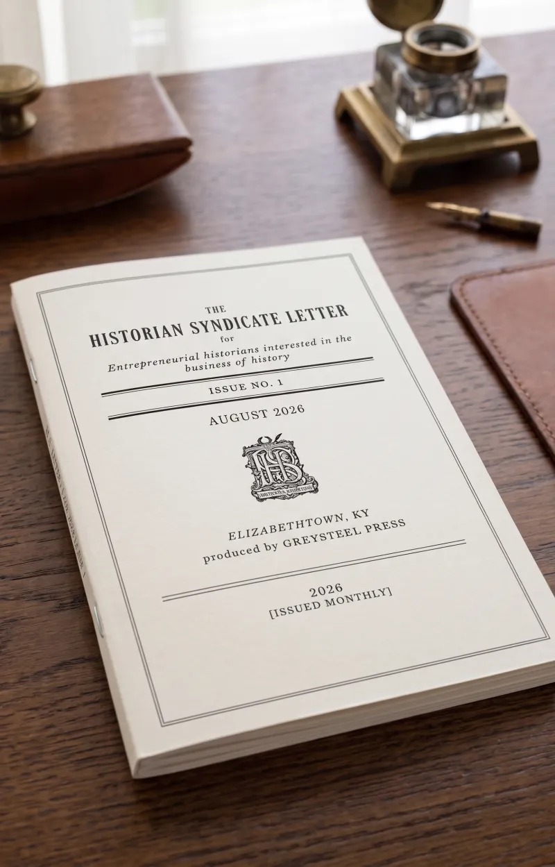 The Historian Syndicate Letter