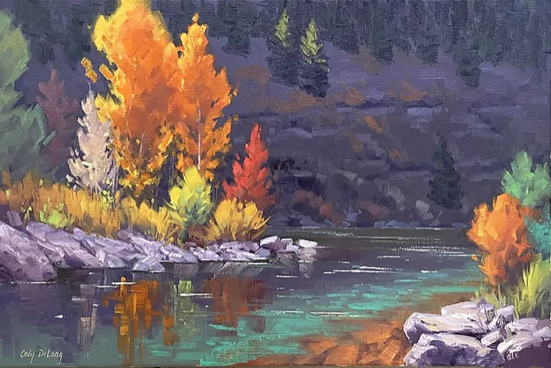 Autumn Respite - 12 x 18in.