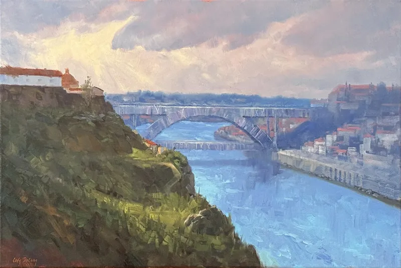 Impressão do Douro - 16 x 23in