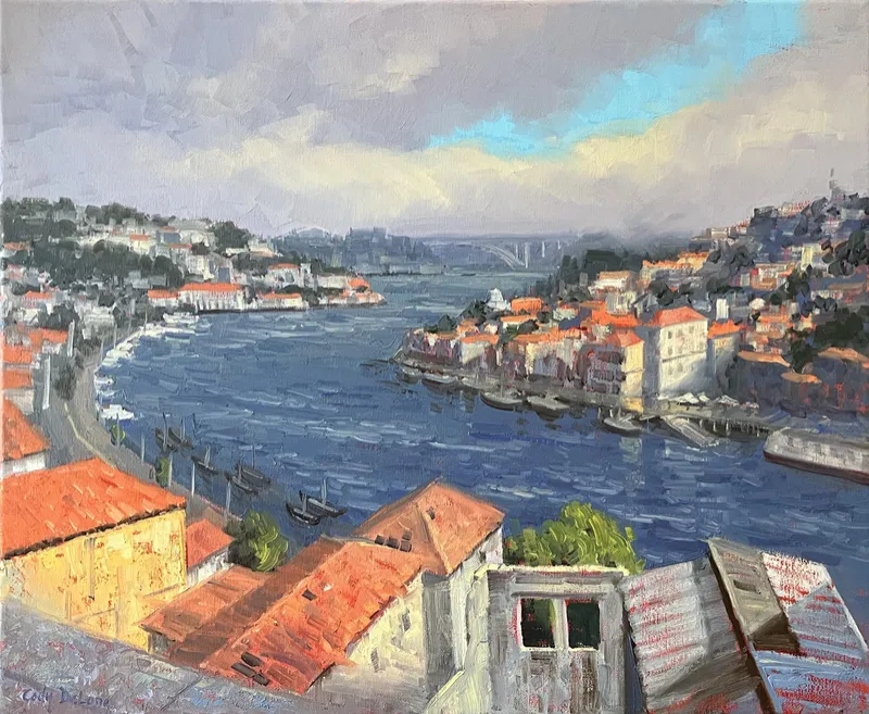 Red roofs Azul waters