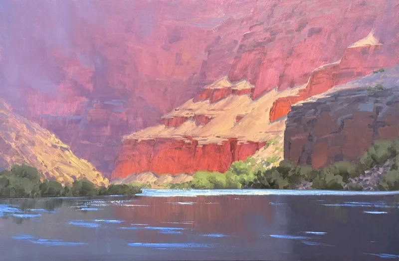 Peaceful Flow - 24 x 36in