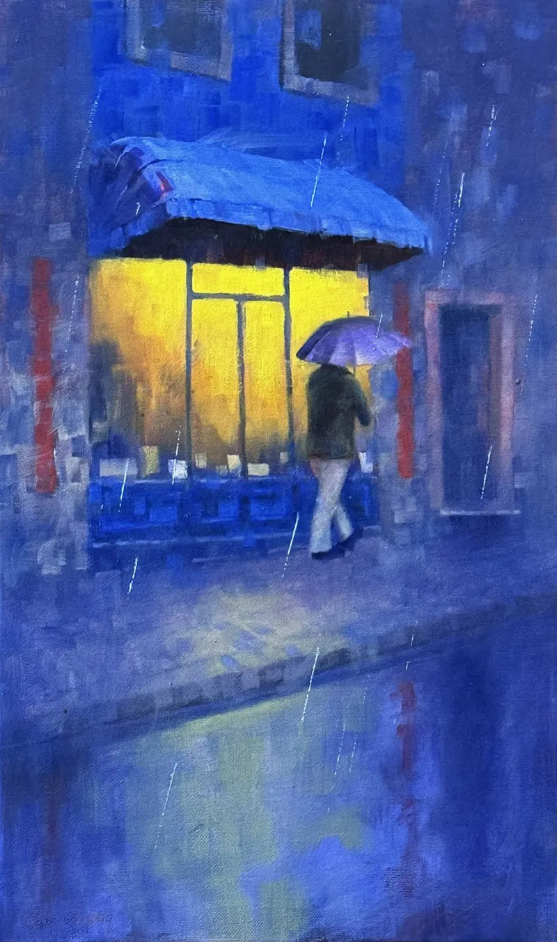 Blue Rain