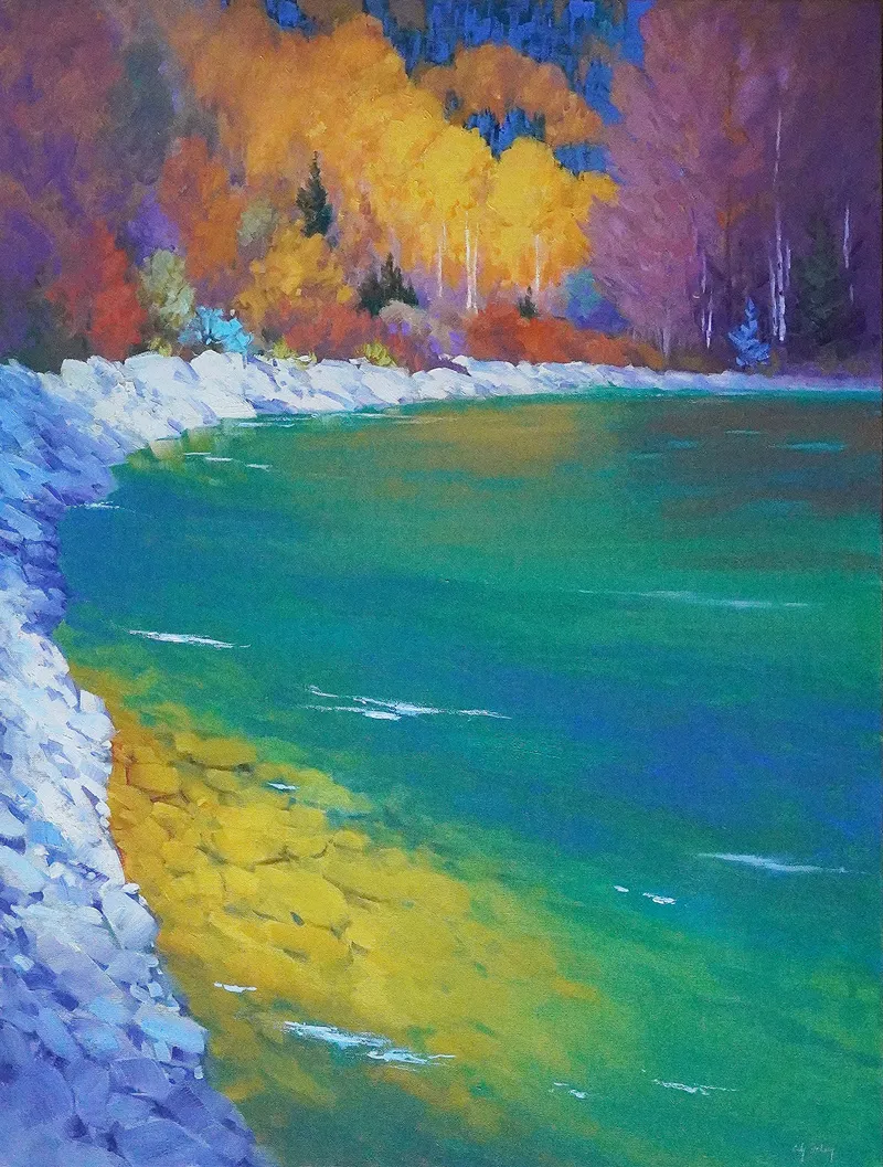 Autumn Emerging - 80 x 60cm