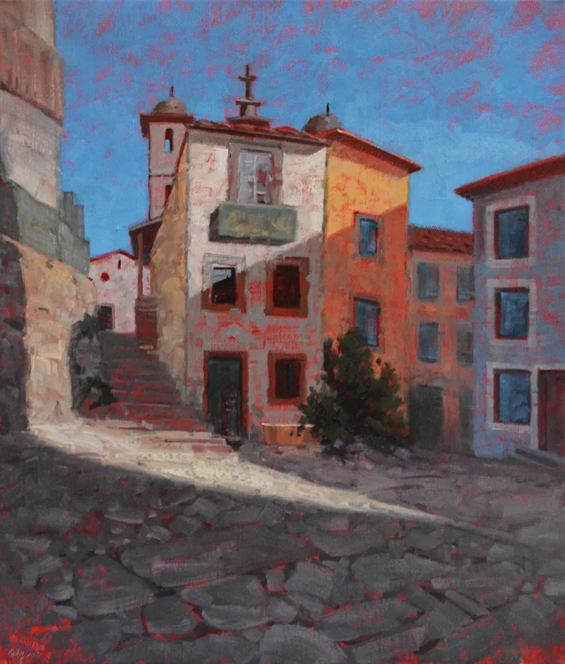 Old world light show - 24 x 20in
