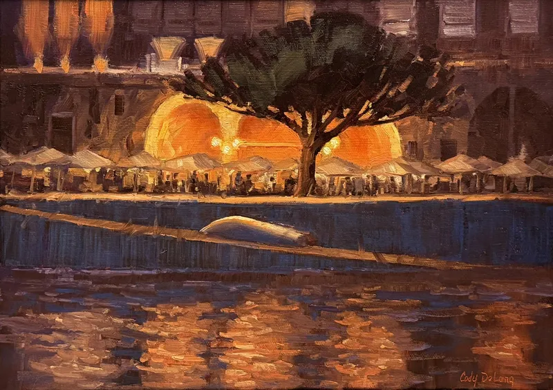 Ribeira Evening - 12 x 16in