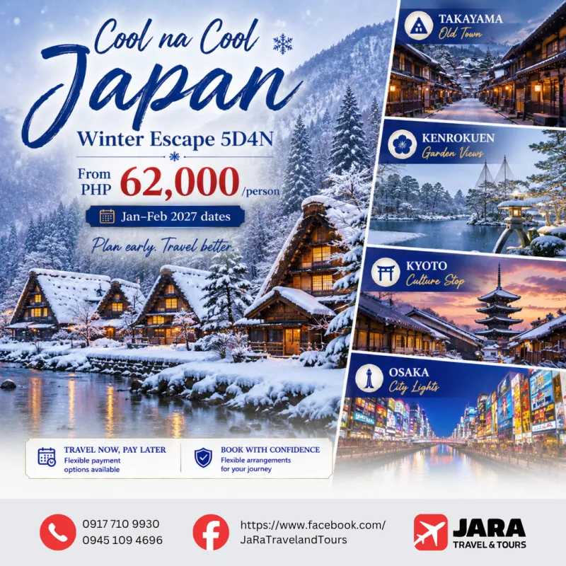Japan Nagoya Osaka Winter 5D4N