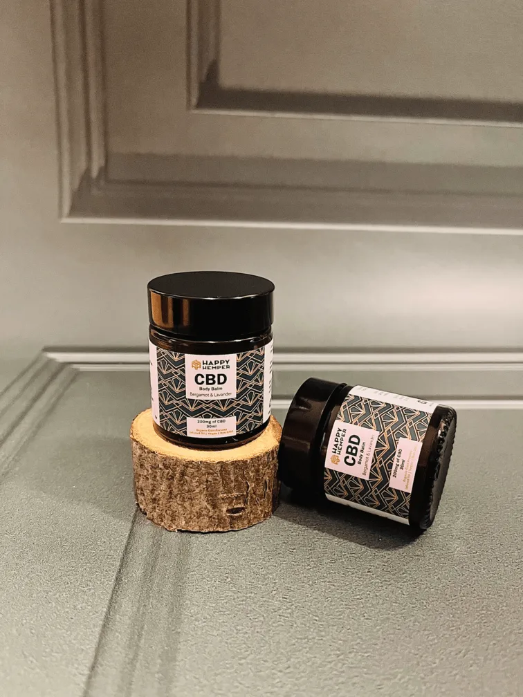 Happy Hemper Lavender & Bergamot CBD Body Balm - 500mg