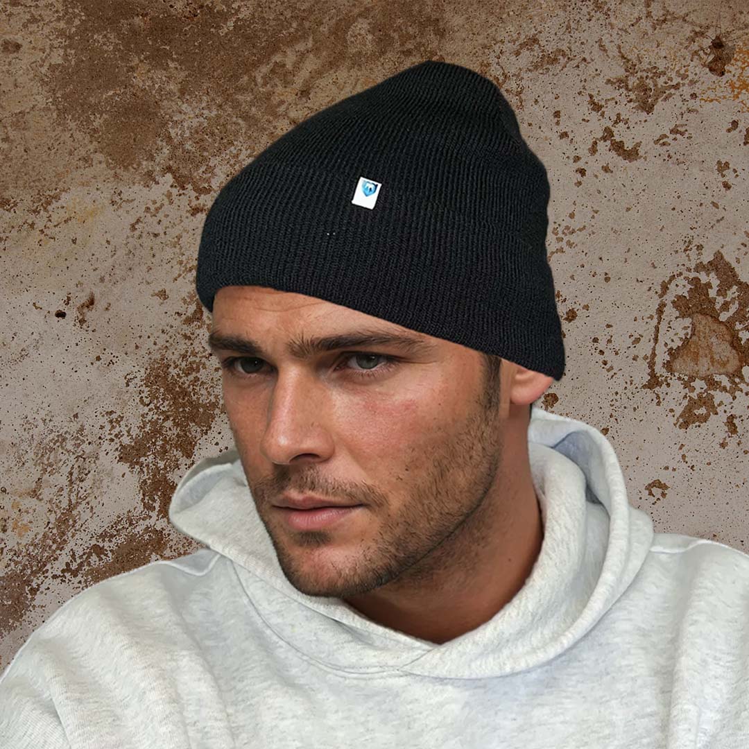 BlocWave® EMF Protection Logo Faraday Beanie Hat