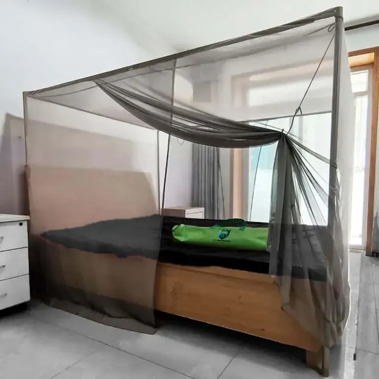 EMF Protection Canopy BlocSilver® Four Poster With Frame Lower Height