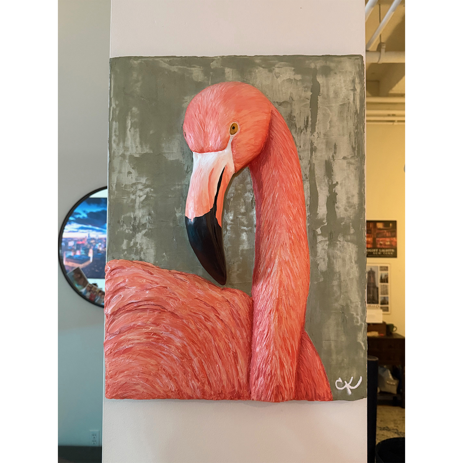 La Flamante Corail (18” x 24”)